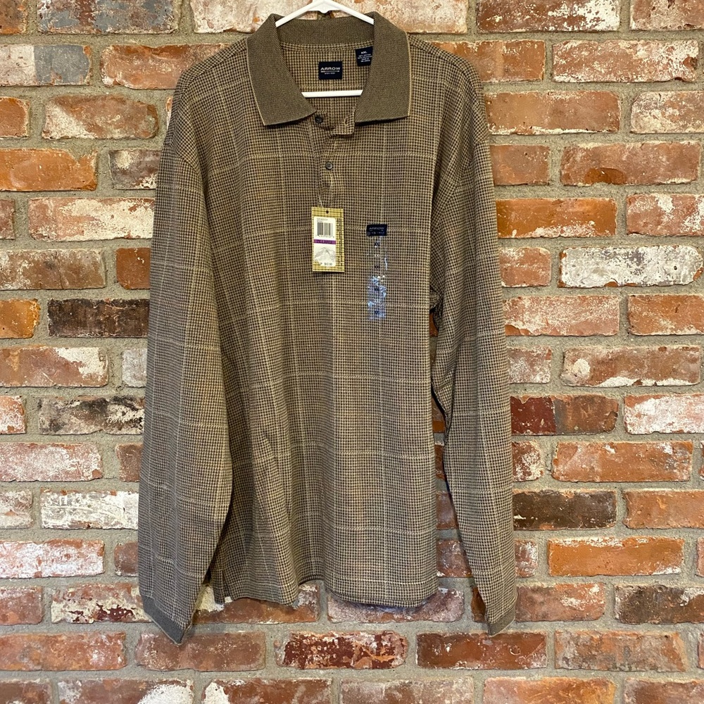 NWT Arrow mens XXL long sleeve shirt